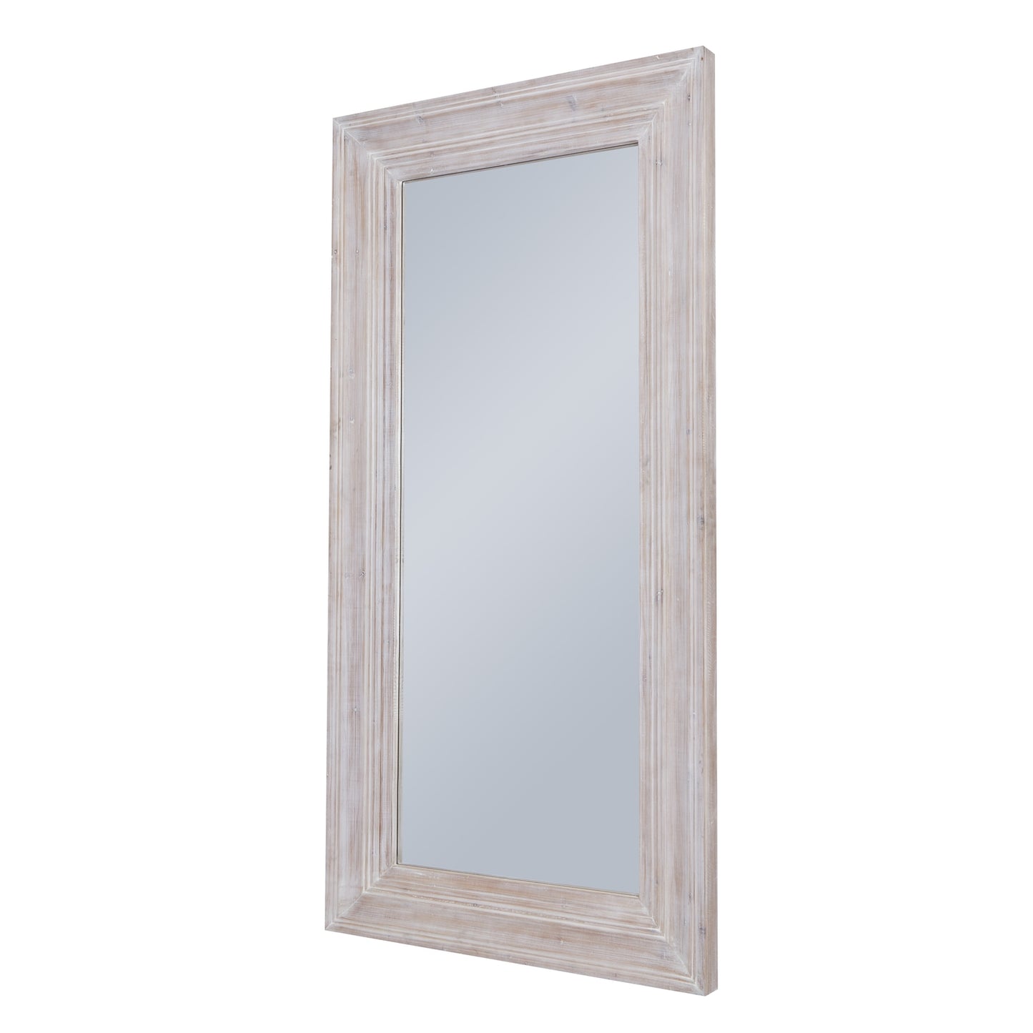 Harewood White Washed Large Mirror