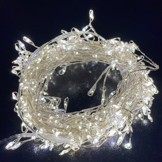 7.2m Plug In LED Warm White Cluster Micro Light