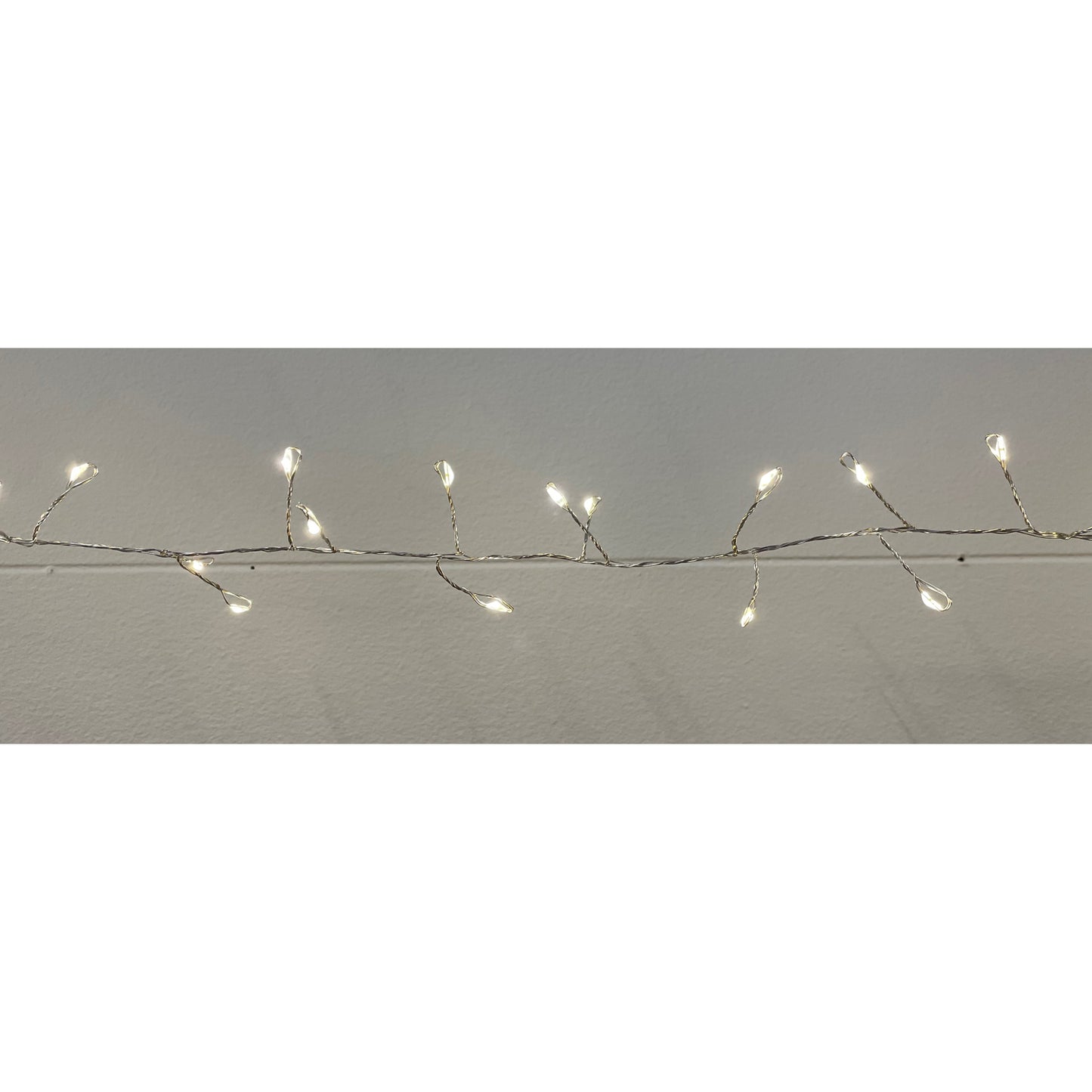 7.2m Plug In LED Warm White Cluster Micro Light